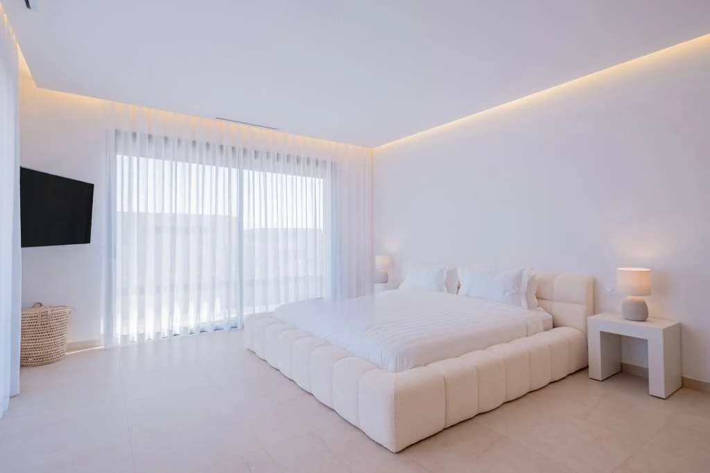 Suite parentale lumineuse de la Villa Marbella à Marrakech